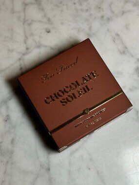 Too Faced Chocolate Soleil Matte Blurring Bronzer | Chocolate Lava (deep) | NEW